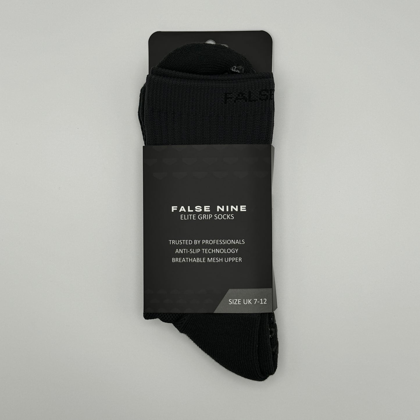 FALSE NINE - ELITE GRIPS SOCKS (BLACK)